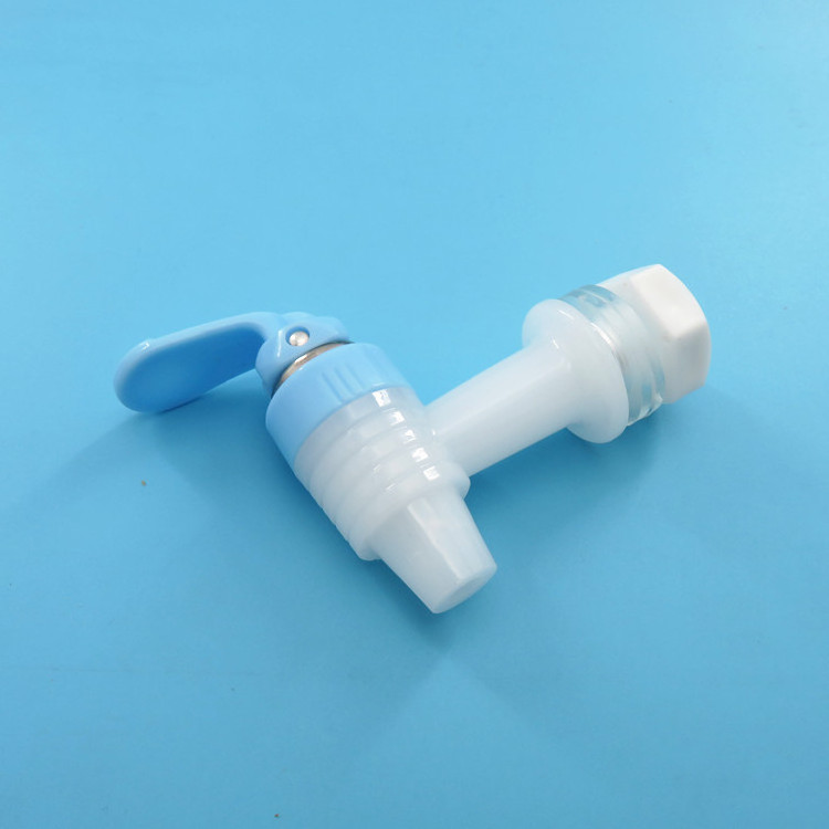 Push Type White Blue Plastic for Water Dispenser Faucet