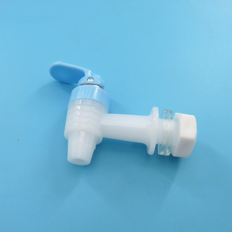 Push Type White Blue Plastic for Water Dispenser Faucet