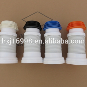 Customized Flexible PVC Toilet Bowl Connector Pipe