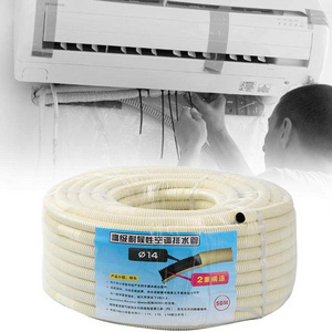 Air conditioner water inlet pipe exhaust pipe Drainage hose Flexible expansion pipe white