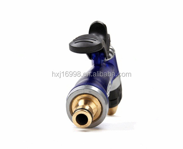 High Pressure Garden Hose Nozzle Heavy Duty Metal Hand Sprayer Car Washer