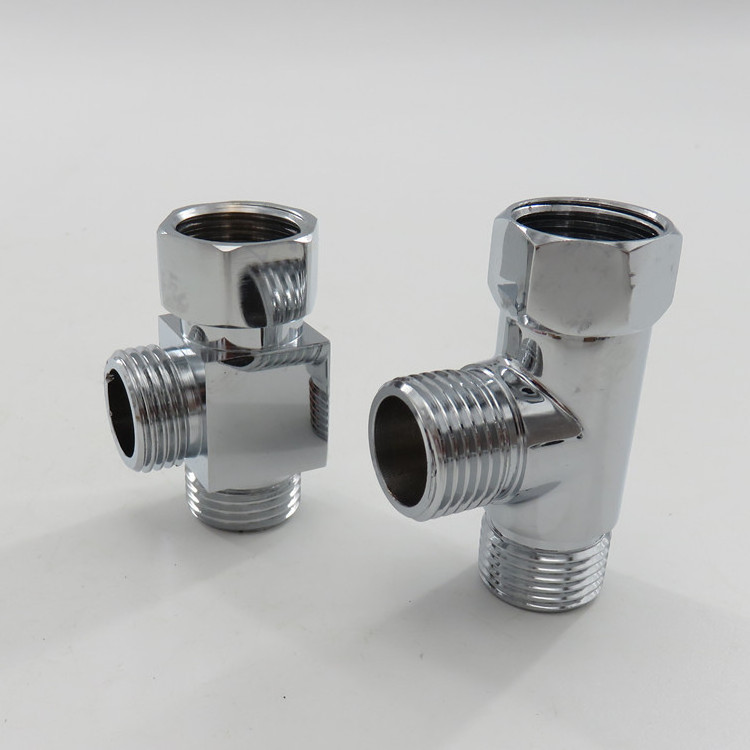 3 Way Diverter - Hose Fitting Tee 1/2