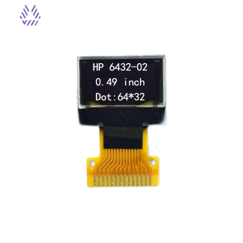 Smart Watch Touch Screen Lcd Display 0.49 Inch 64x32 Resolution Oled Display SSD1306 Drive IC Oled LCD Screen