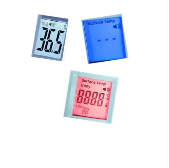 Small lcd display htn lcd display screens used in thermometers digital lcd display module