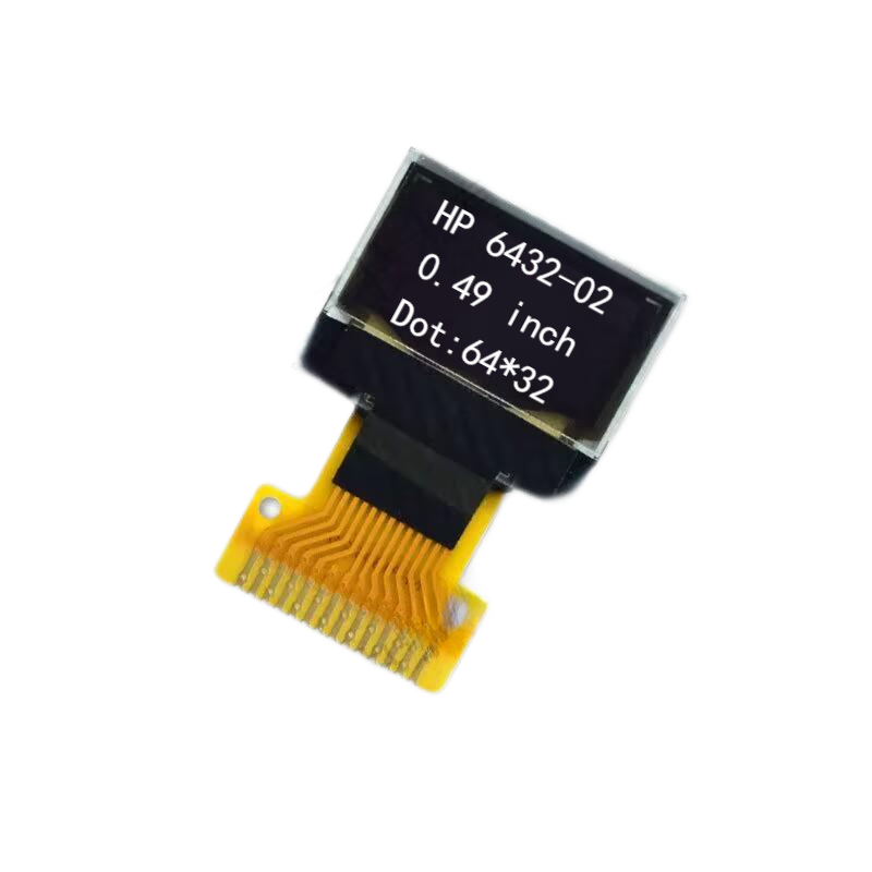 Smart Watch Touch Screen Lcd Display 0.49 Inch 64x32 Resolution Oled Display SSD1306 Drive IC Oled LCD Screen