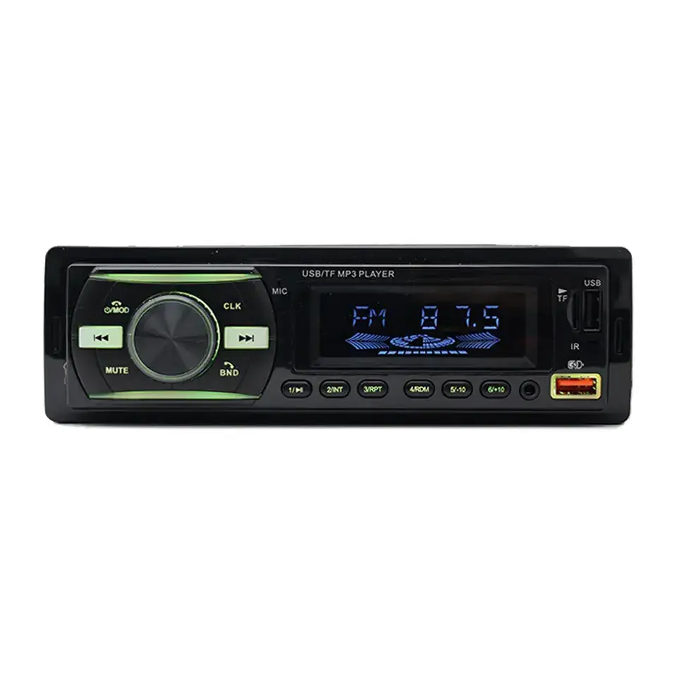 Wholesale New 1din Car Mp3 Mp4 Player With Fm Transmitter BT Transmitter Reproductor Mp3 De Carro Car Stereo