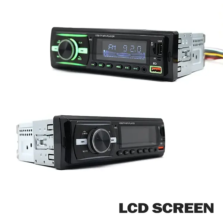 Wholesale New 1din Car Mp3 Mp4 Player With Fm Transmitter BT Transmitter Reproductor Mp3 De Carro Car Stereo