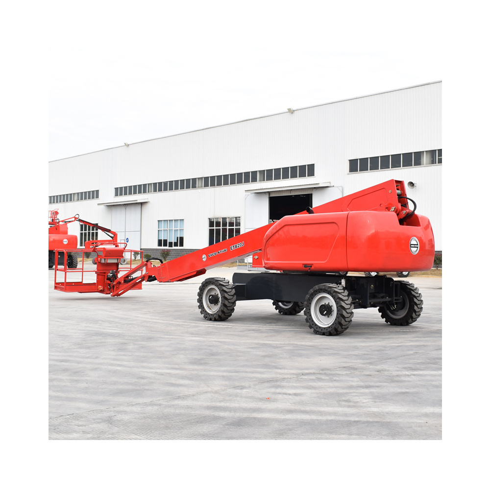 2024 hot sales Towable motorized hydraulic small cherry picker with ISO CE