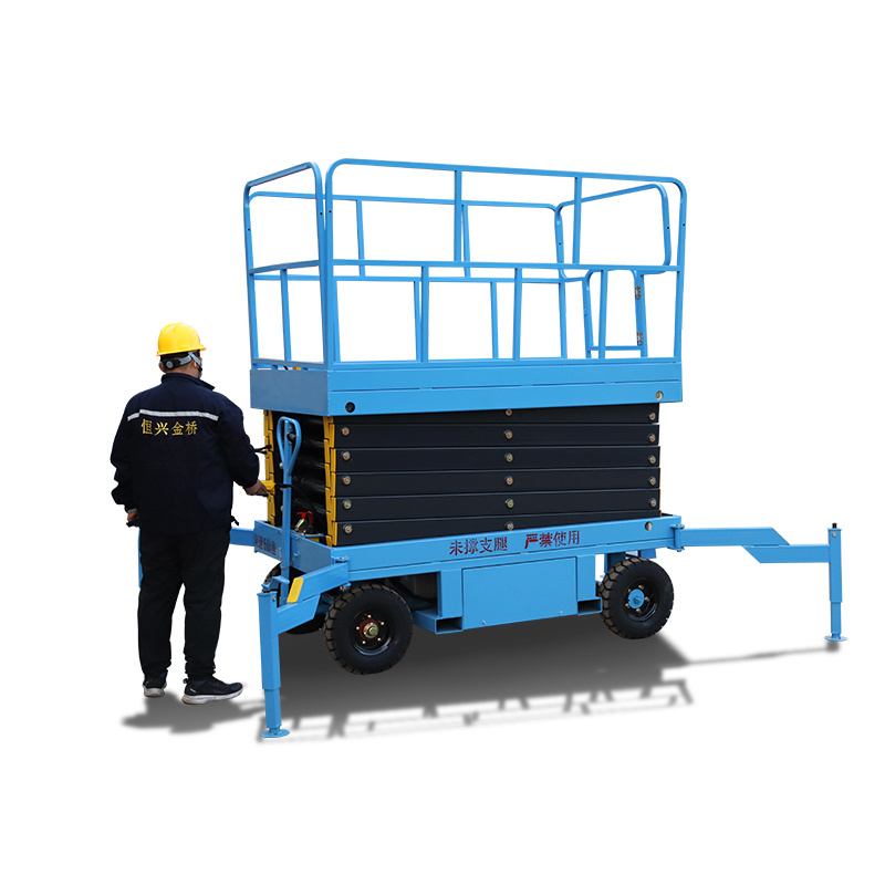 2022 Best Selling EPT1214LDS Automatic Crawler Self Propelled Scissor Lift Aerial Elevating Work Platform/scissor lift