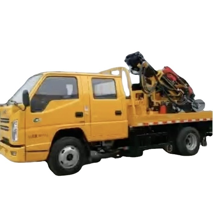 For guardrail post installation, Brand new design truck mounted pile driver