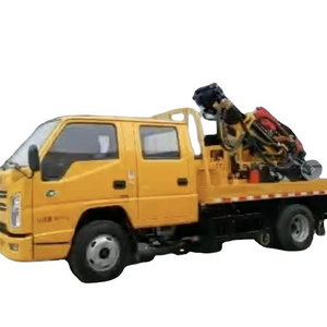 For guardrail post installation, Brand new design truck mounted pile driver