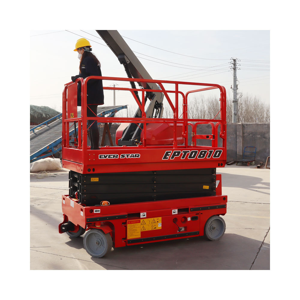 450kg Small Hydraulic Scaffolding Fully Powered Electric  Scissor Lift