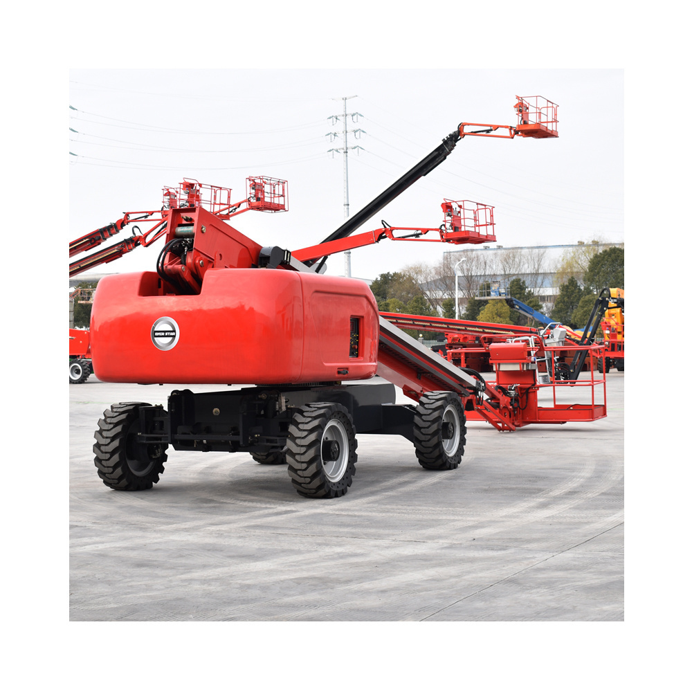 electric hydraulic handing aerial platform truck Hot Sale