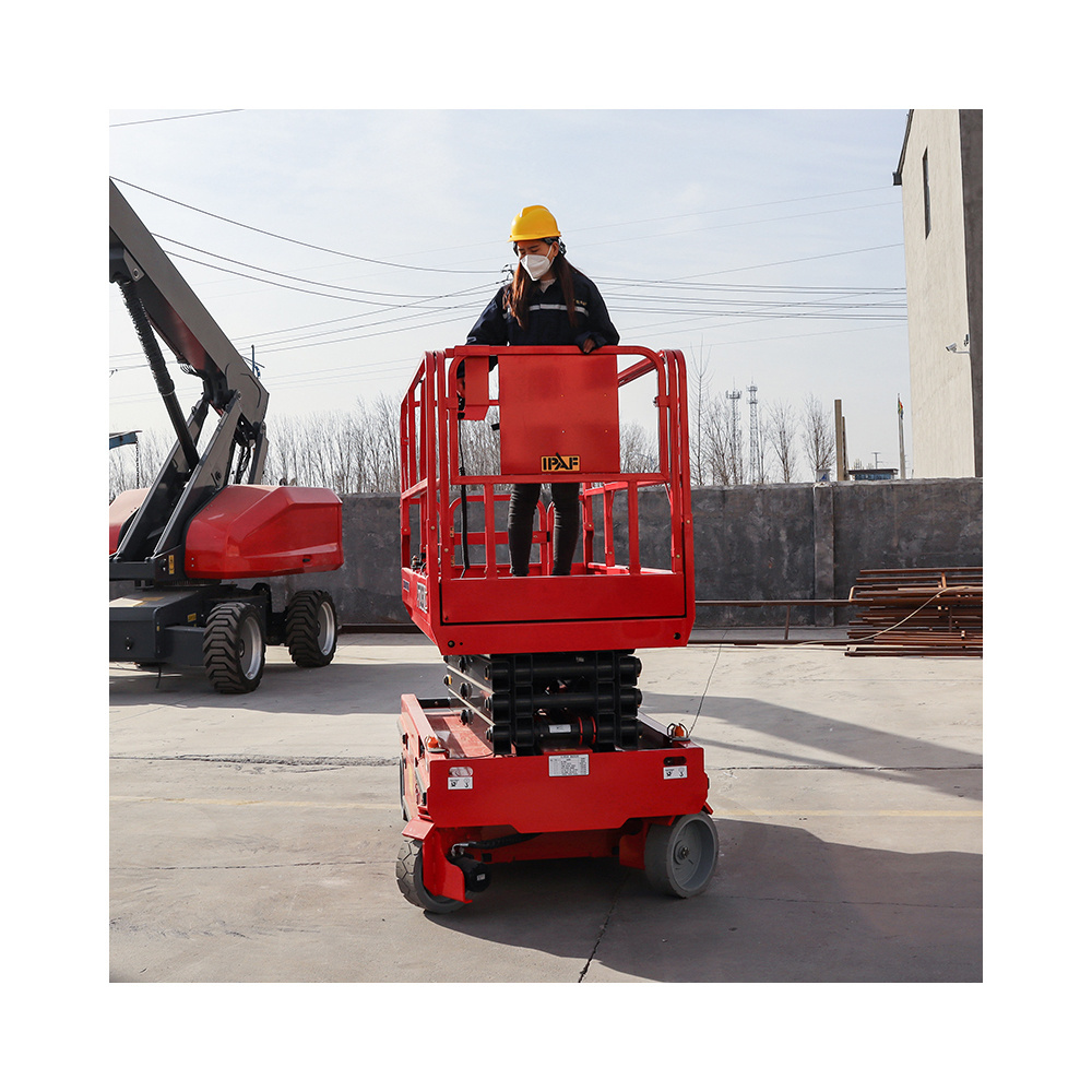 450kg Small Hydraulic Scaffolding Fully Powered Electric  Scissor Lift