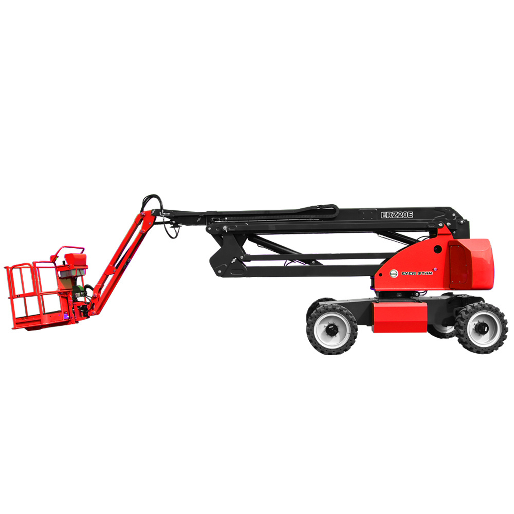 Cleaning Window Glass Self Propelled Articulating Folding Arm Boom Lift