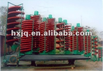 Factory price Spiral chute 1200 for mineral sand, iron, zircon, chrome ore separating