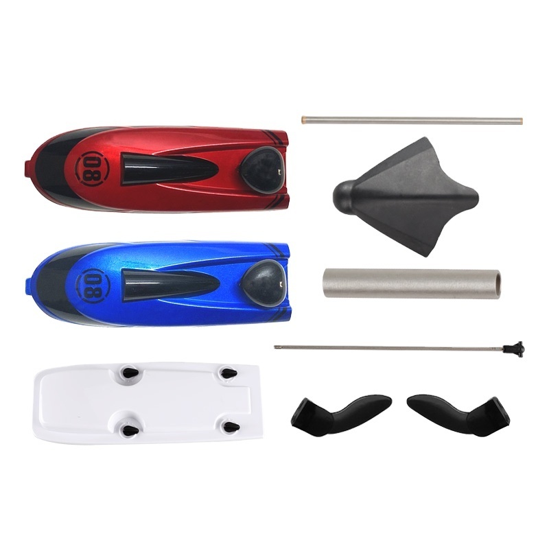 RC Boat Accessories Motor Battery USB Charger Remote Controller Stern Rudder RC Toys Replacement Parts For HJ808 High Speed Boat