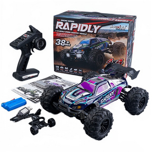 Factory 1:16 Scale Racing Truck Toys 2.4GHZ 4WD Vehicle Auto Off-road Cars Remote Control High Speed RC Car Toy