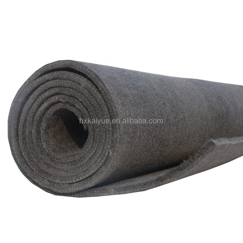 Thermal Insulation Graphite Carbon Felt Electrode Wholesale Customize Non-woven Needle Punched Acf Activated Carbon Fiber Felt