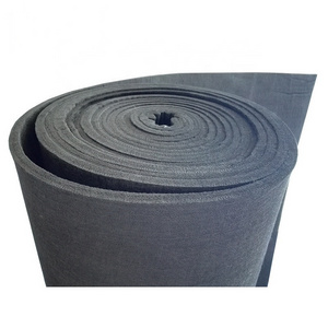 Thermal Insulation Graphite Carbon Felt Electrode Wholesale Customize Non-woven Needle Punched Acf Activated Carbon Fiber Felt