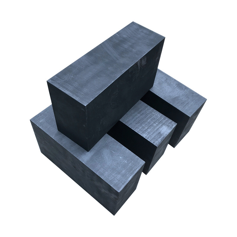 0.8mm grain size molded artificial kiln slider graphite brick carbon block plate