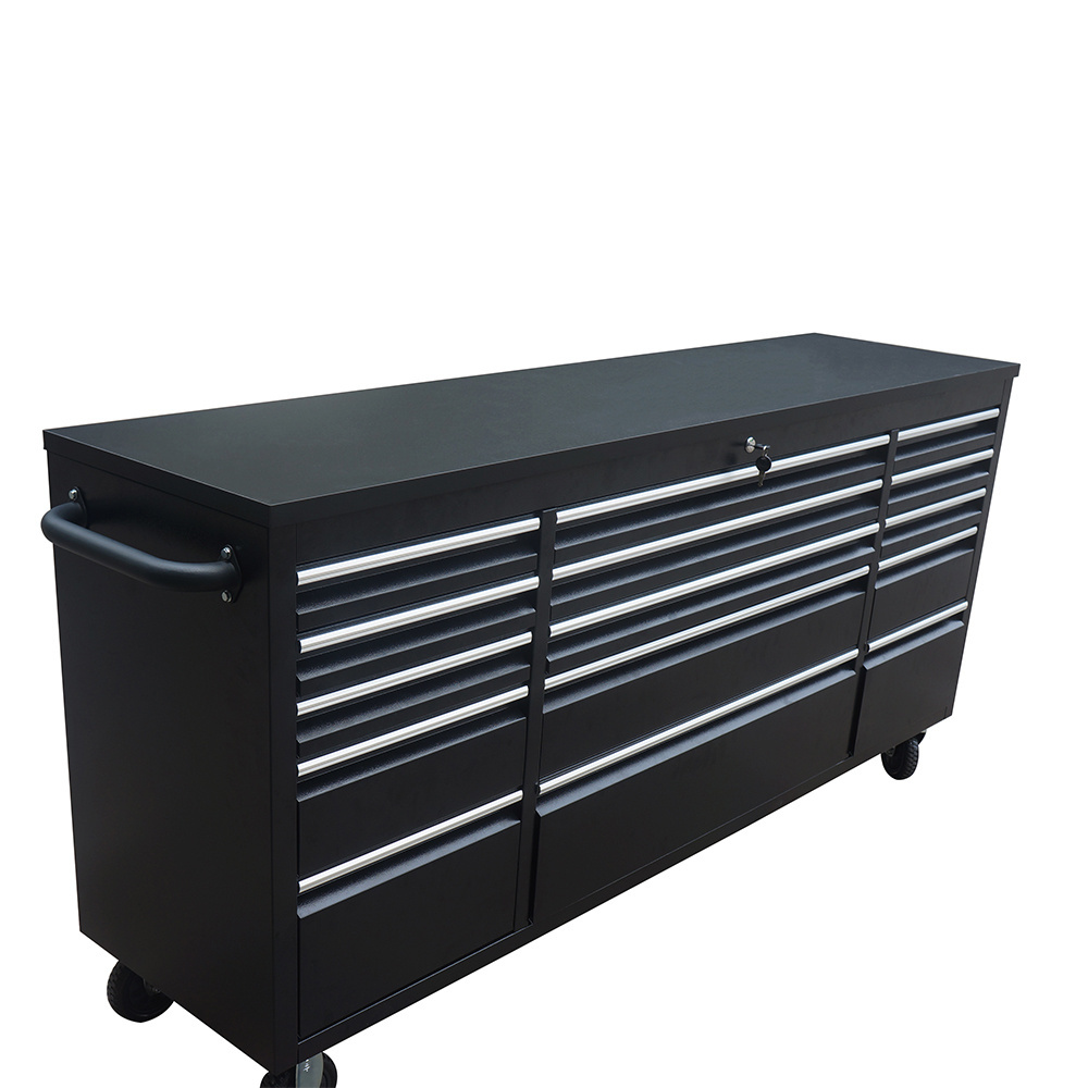 HYXION7215 72 Inch Professional Stainless Steel Rolling Tool Box Chest