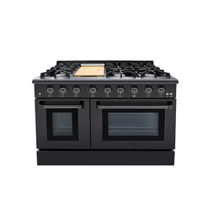 Hyxion 48 inch free standing 6 burner gas cooker stove range