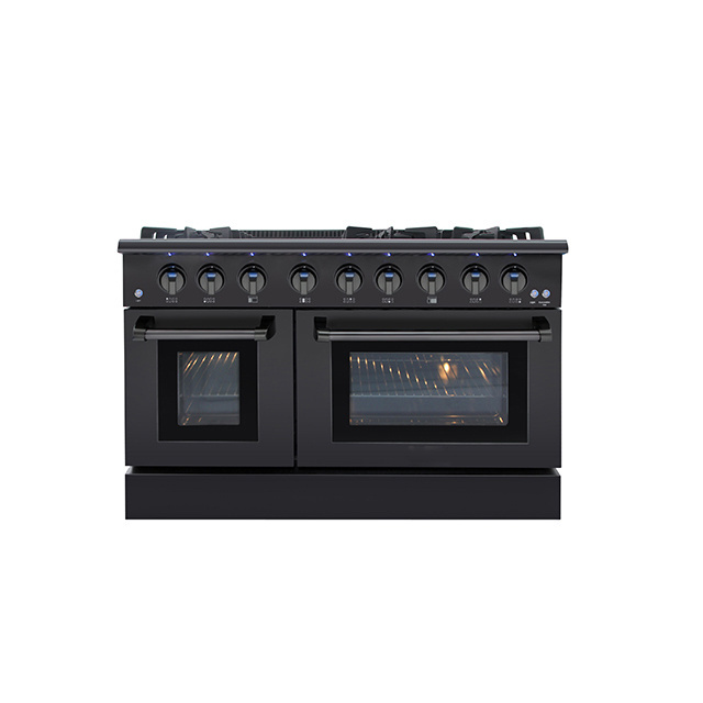 Hyxion 48 inch free standing 6 burner gas cooker stove range