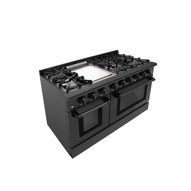 Hyxion 48 inch free standing 6 burner gas cooker stove range