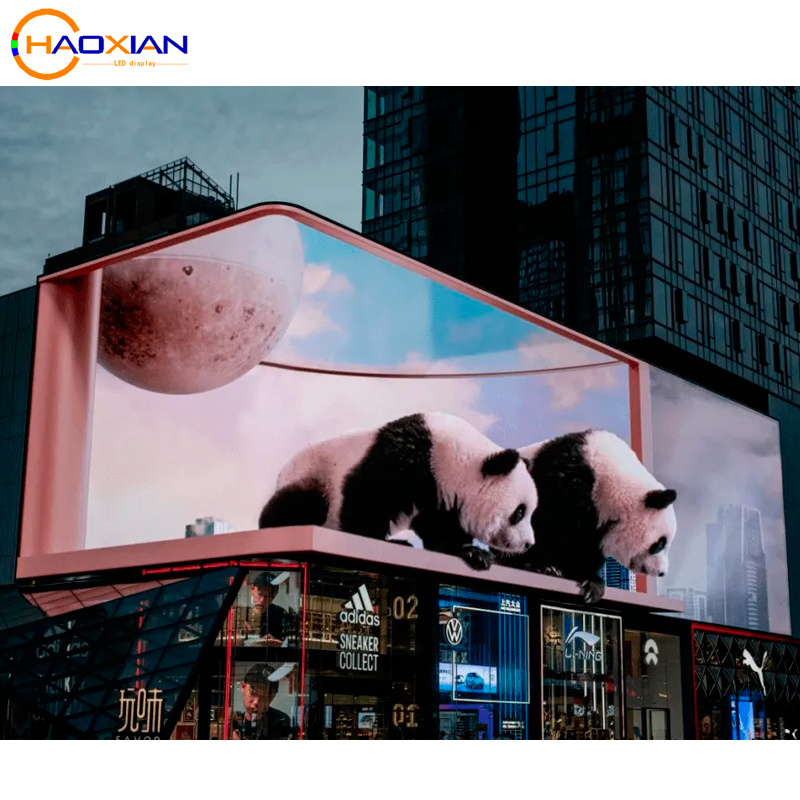 p2/p2.5/p3/p4/p5 customized commercial activity advertising led screen indoor 3D led wall panels