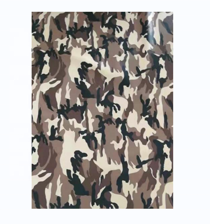 pu camo leather for backpack, iphone case, pvc camouflage leather material