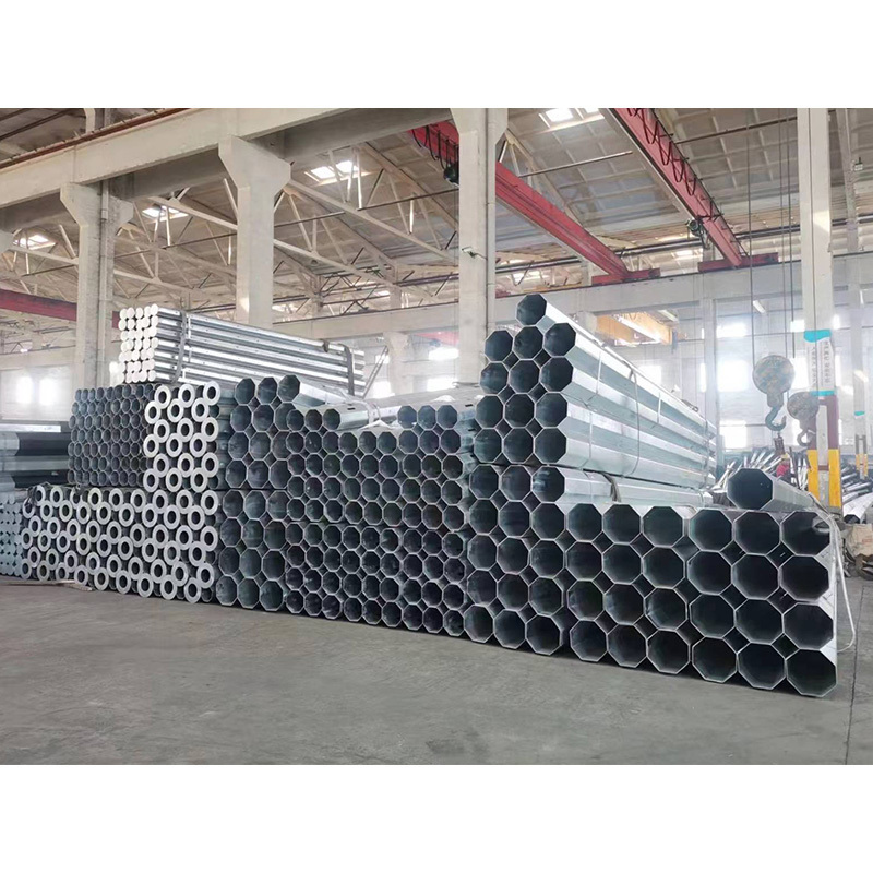 2024 Best Selling Galvanized Steel Pole Electric Power Transmission Pole