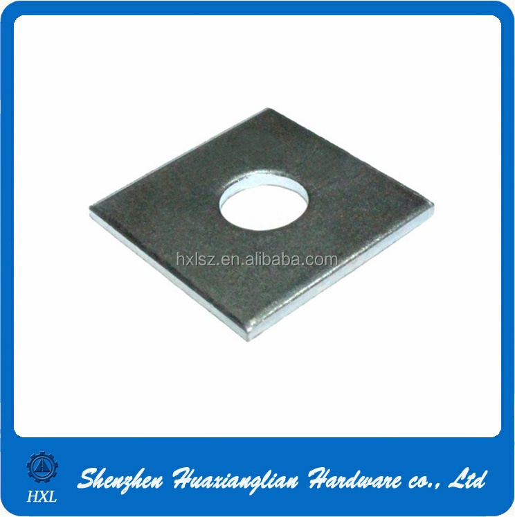 Black And White Plastic Nylon PCB Square Plate Washer With High Quality