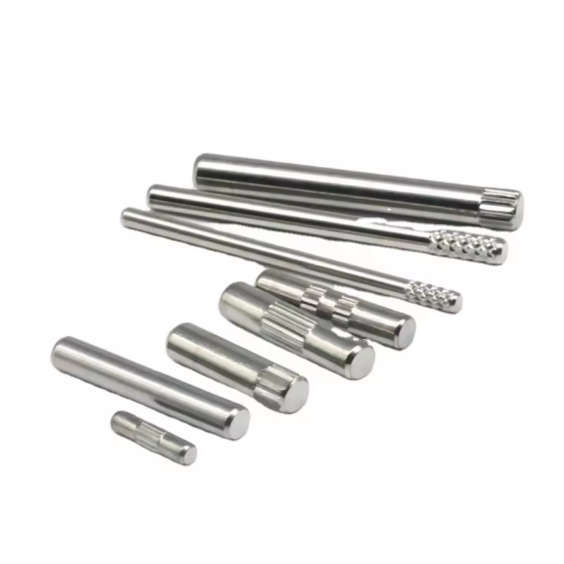 OEM Precision stainless steel machined part shaft step dowel lathe pin