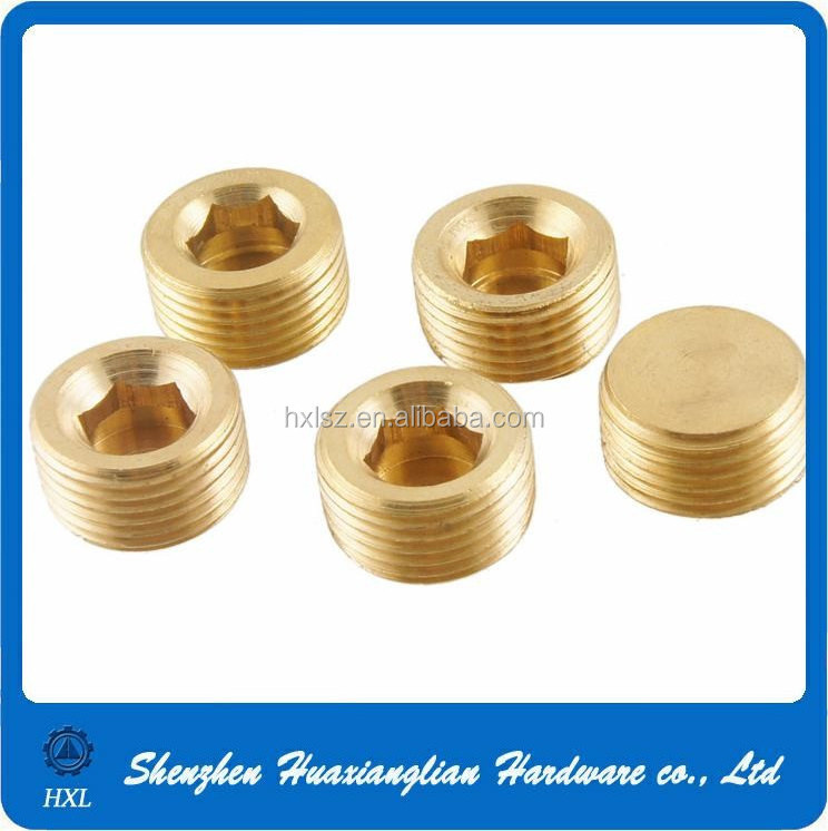 PT thread pipe plug hex socket fitting plug