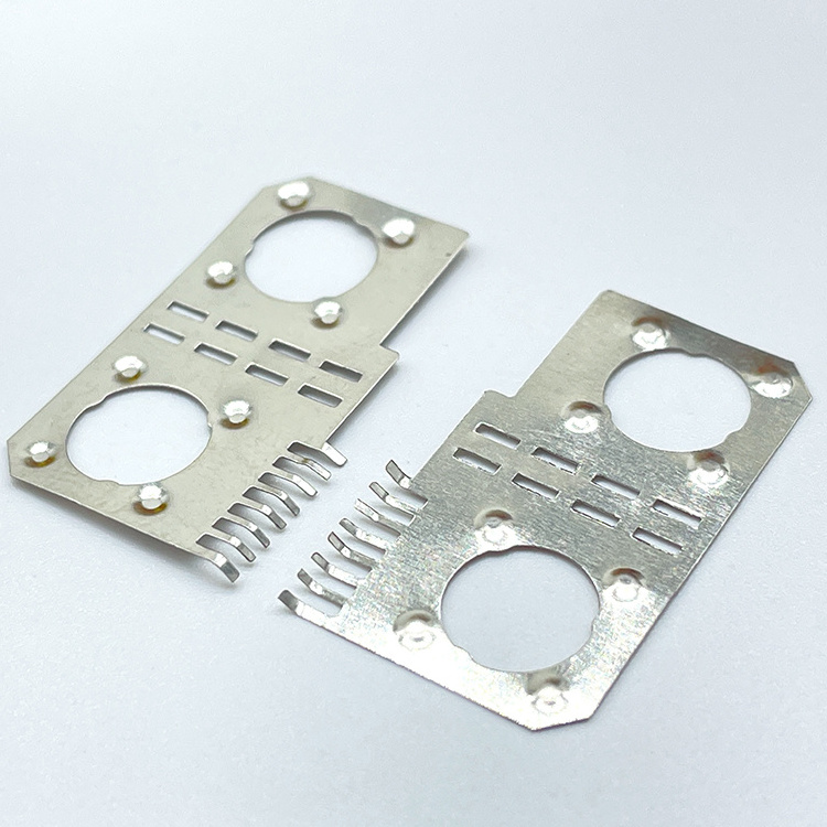 Stamping Pressed Stainless Steel 304 Metal Shield Shrapnel For Electric Machinery Cabinet