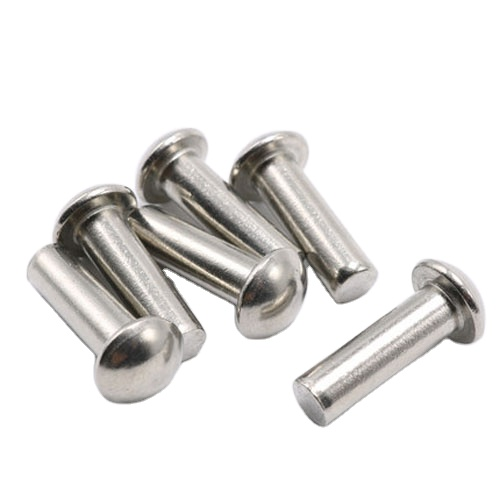 Diameter 3mm 4mm 5mm 6mm Round head solid stainless steel rivet with reasonable price