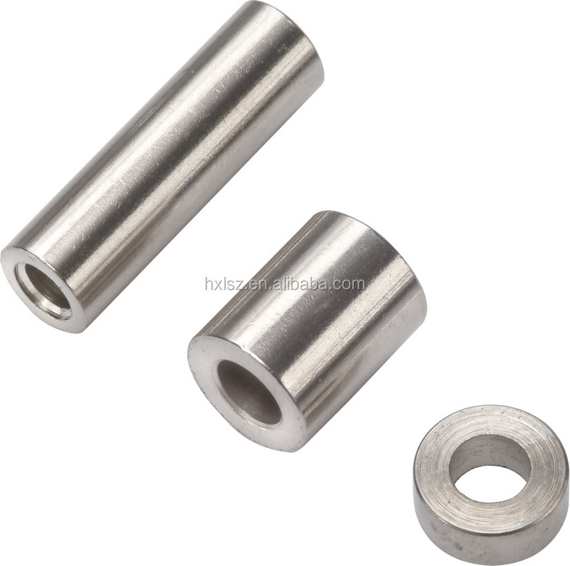 Stainless steel shaft hollow bushing spacer sleeve