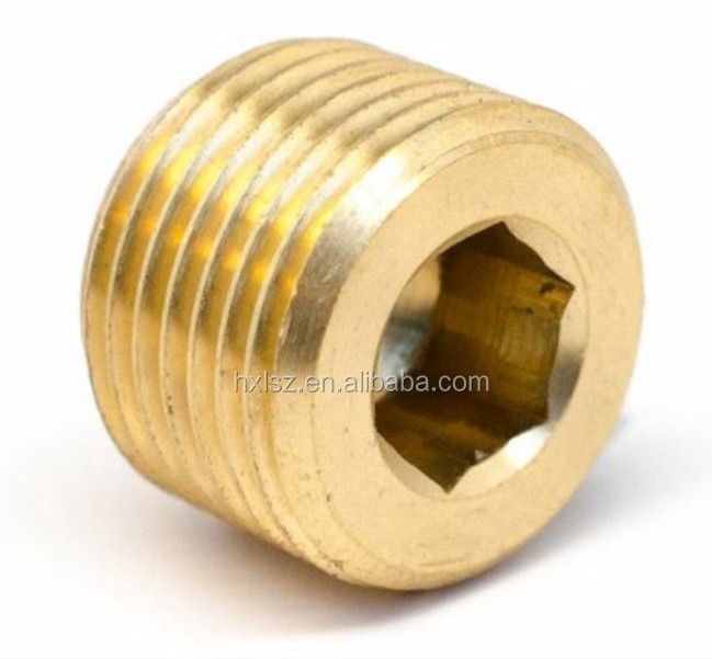 PT thread pipe plug hex socket fitting plug