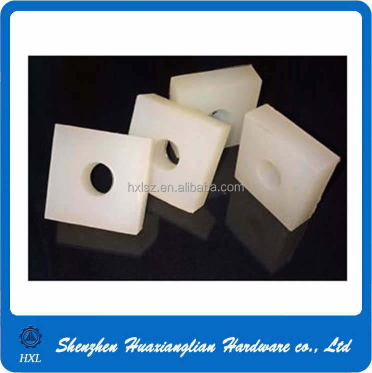 Black And White Plastic Nylon PCB Square Plate Washer With High Quality