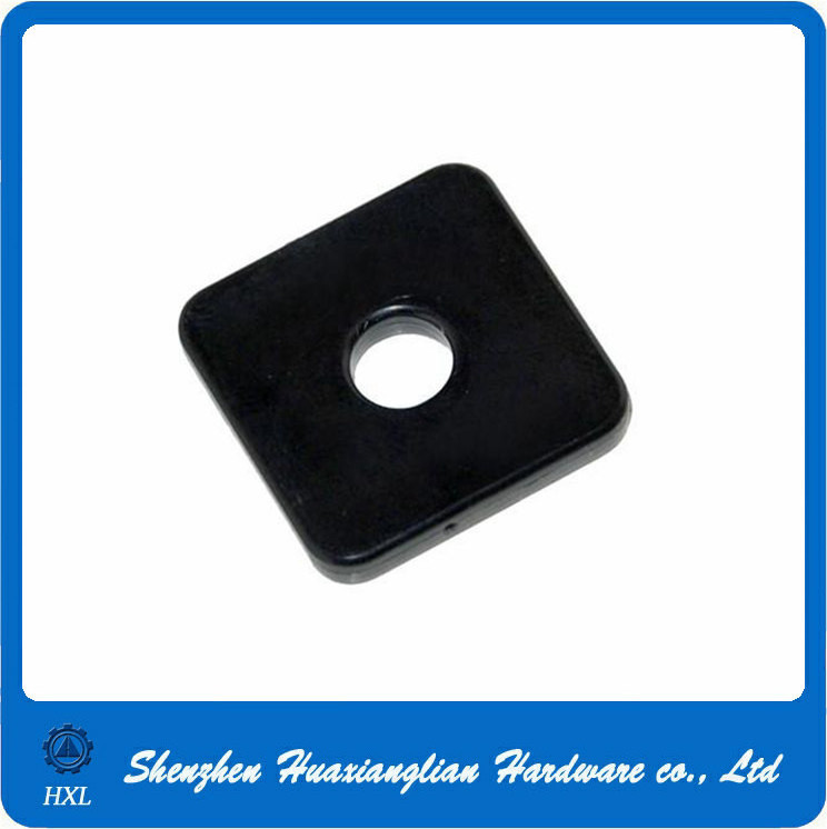 Black And White Plastic Nylon PCB Square Plate Washer With High Quality