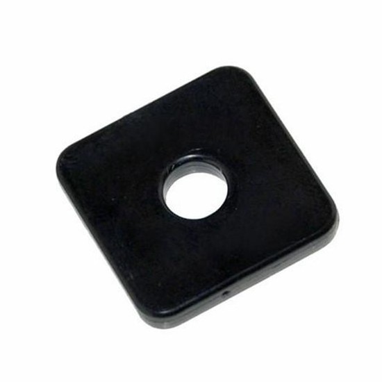 Black And White Plastic Nylon PCB Square Plate Washer With High Quality