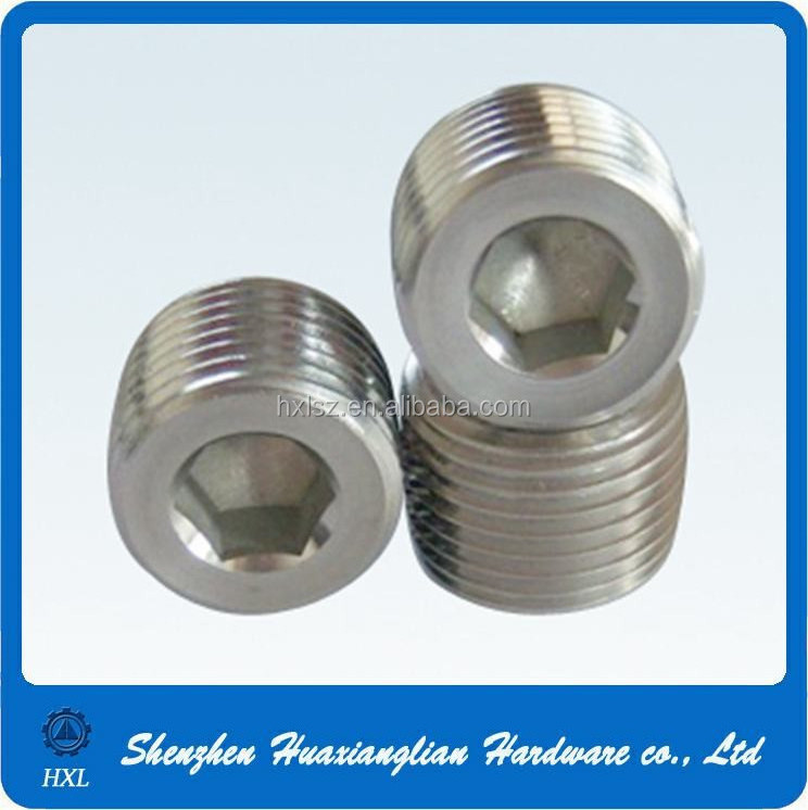 PT thread pipe plug hex socket fitting plug