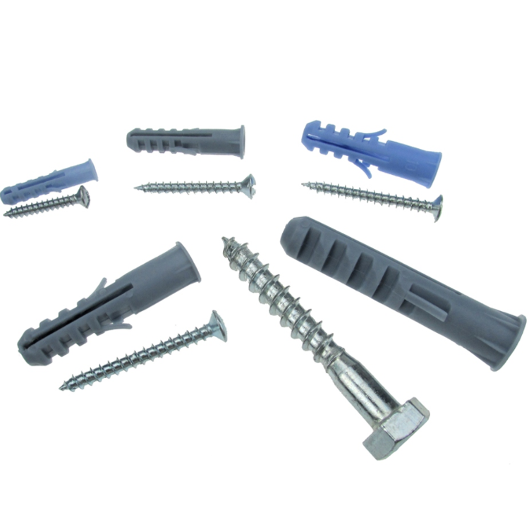 Oem M5 M6 M7 M8 Drywall Expansion Pipe Sleeve Plastic Nylon Anchor Screws Wall Plug