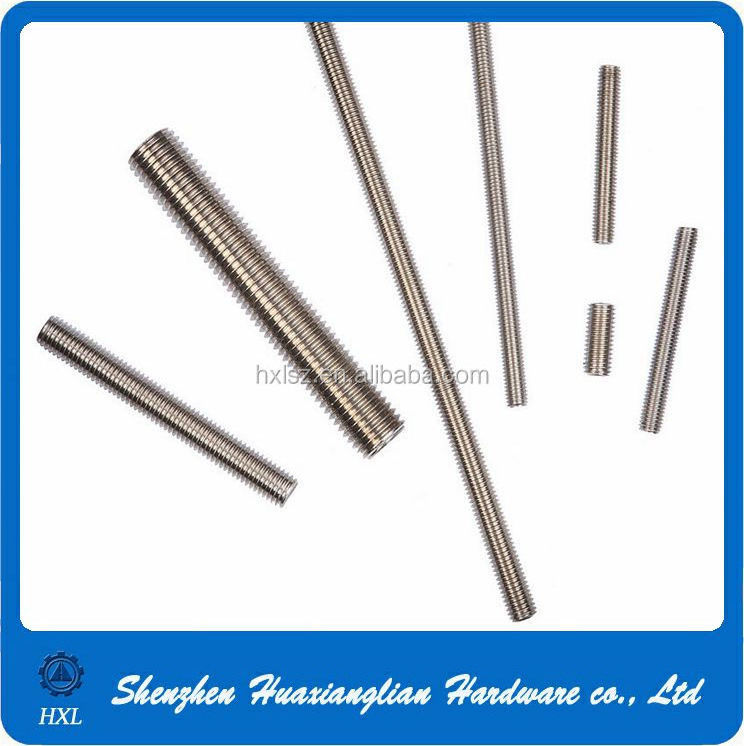 China Manufacture 8mm 10mm 12mm DIN975 Stainless Steel Thread Rod