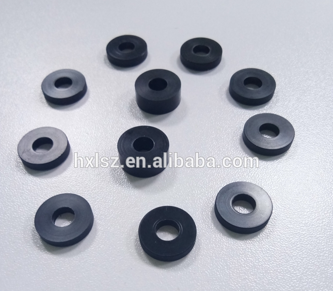 good quality custom smooth nylon spacer white black insulating nylon delrin pom plastic flat washer