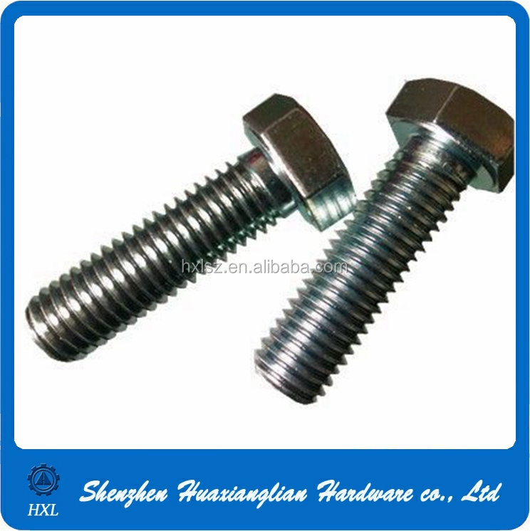 ISO 4017 M9 hex hd bolt from Chinese factory