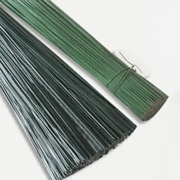 High tensile strength PE /PVC coated straight cutting wire crafting floral wire