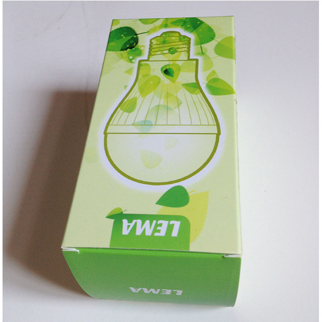 custom design Professional made paper Retail led light bulb box packaging