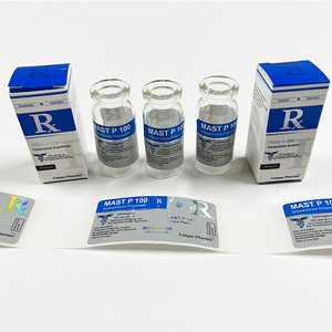 Xiamen manufacturer custom WIN DEPOT injections 2ml 3ml 5ml 10ml vial packaging box and label